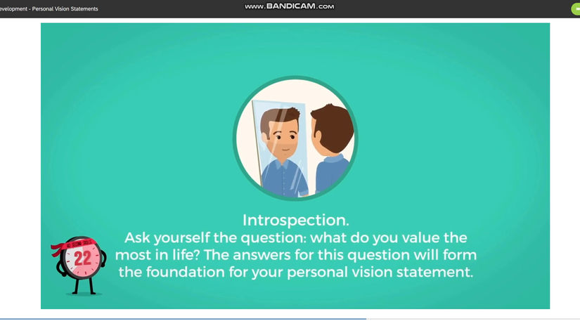 Personal Vision Statements